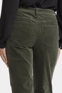 Marilyn Straight Corduroy Pants | Vine Leaf | Pants | NYDJ