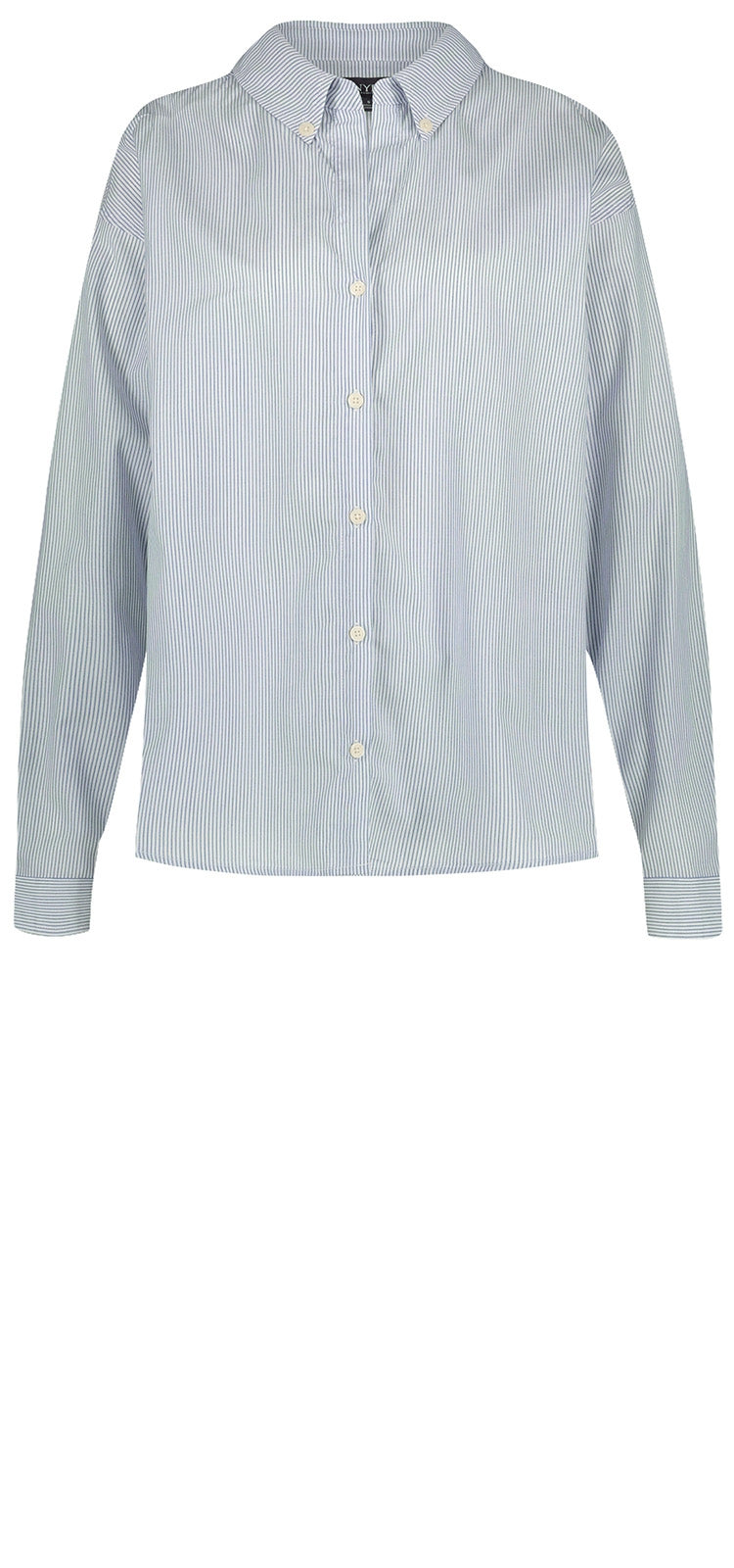 Stevie Shirt Light Blue Stripe | Blue Stripe | Top | NYDJ