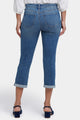 Chloe Skinny Capri Jeans In Cool Embrace® Denim With Roll Cuffs | Costa Brava | Pants | NYDJ