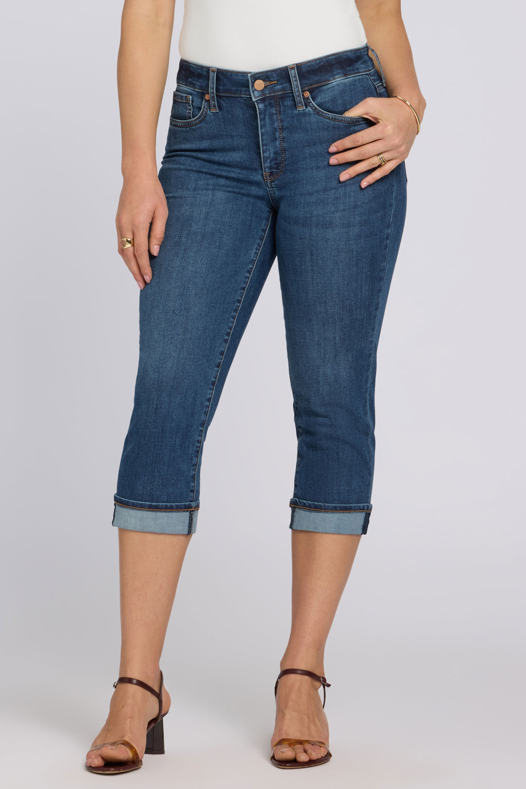 Marilyn Straight Crop Jeans In Cool Embrace® Denim | Sunset Villa | Pants | NYDJ