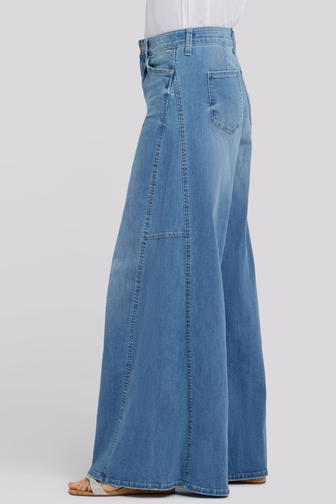 Nova Super Wide Leg Jeans In Cool Embrace® Denim | Vista Lake | Denim | NYDJ