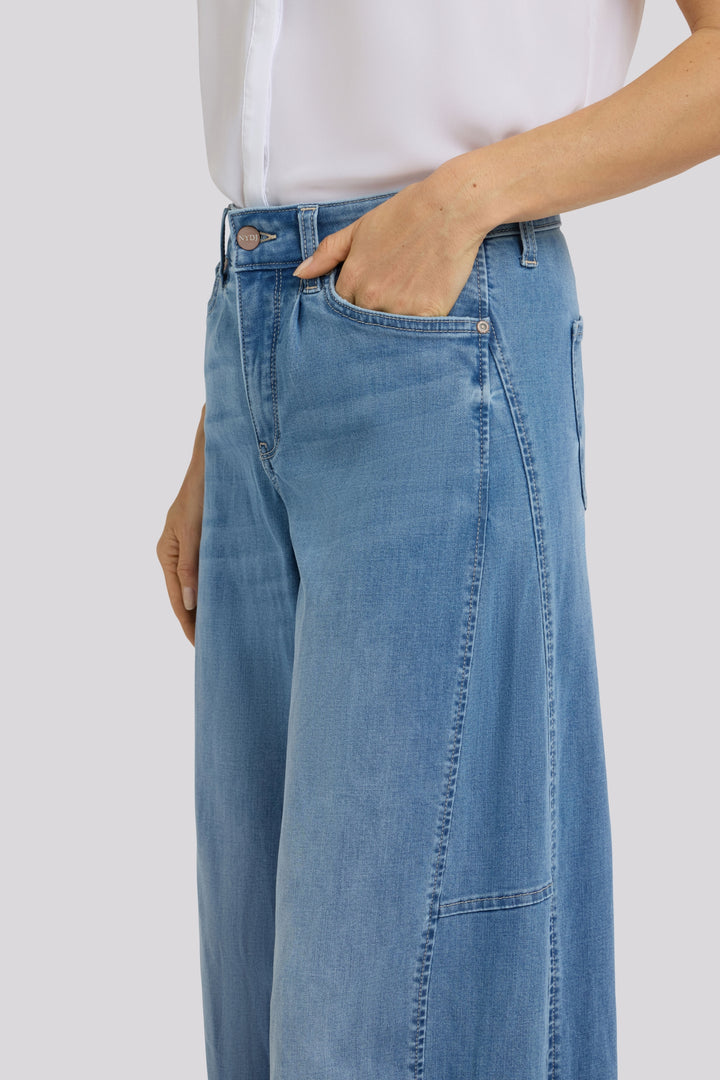 Nova Super Wide Leg Jeans In Cool Embrace® Denim | Vista Lake | Denim | NYDJ
