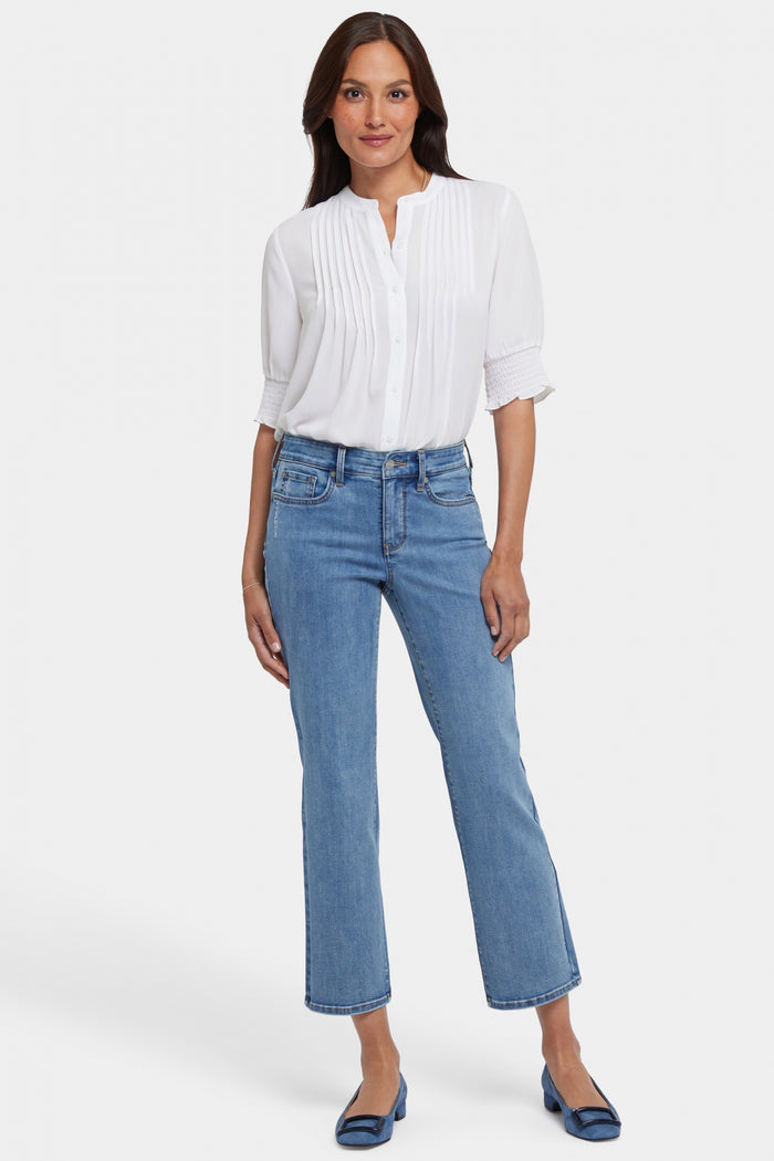 Marilyn Straight Ankle Jeans In Cool Embrace® Denim | Minorca Isle | Denim | NYDJ