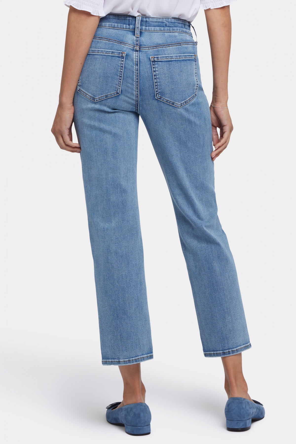 Marilyn Straight Ankle Jeans In Cool Embrace® Denim | Minorca Isle | Denim | NYDJ