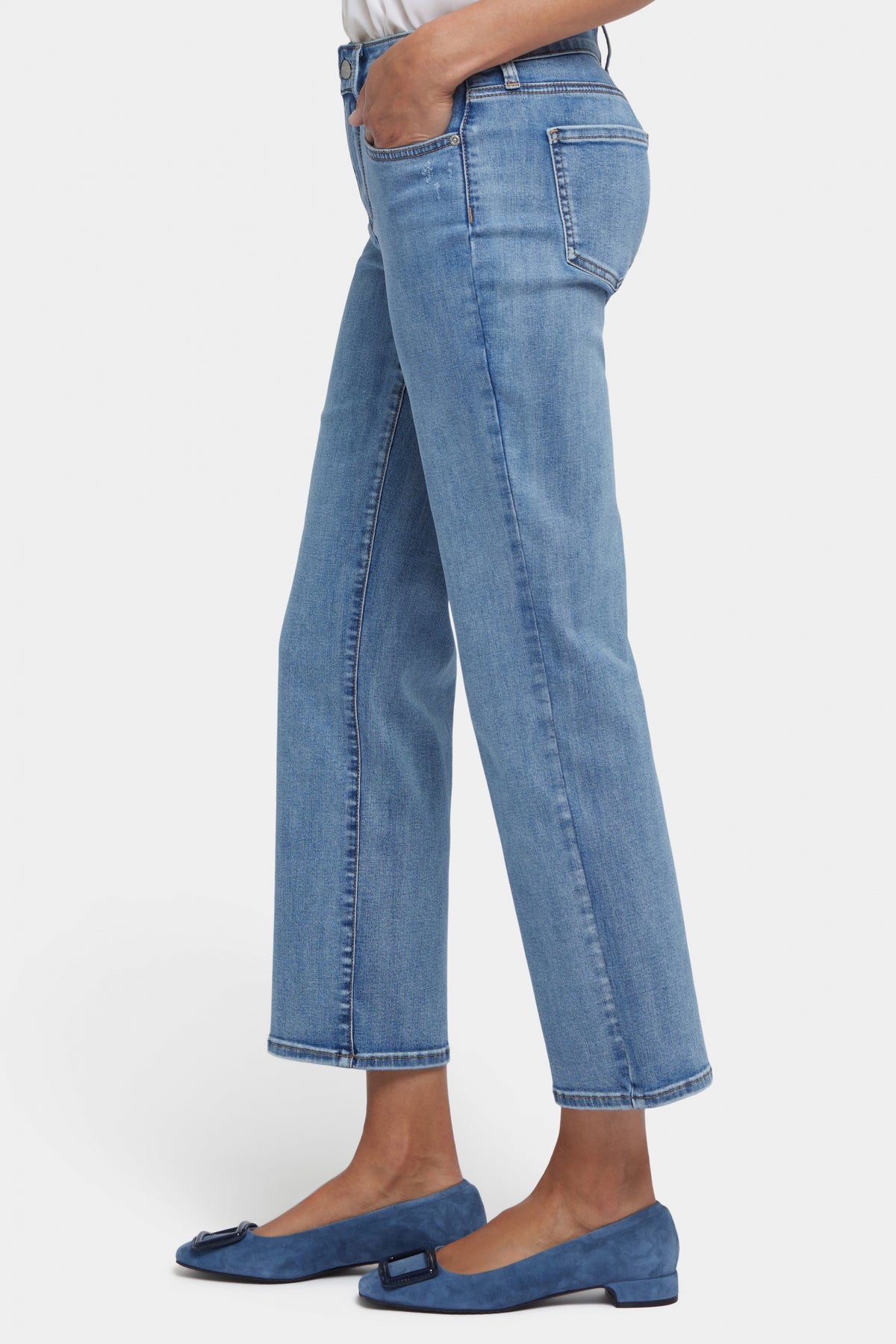 Marilyn Straight Ankle Jeans In Cool Embrace® Denim | Minorca Isle | Denim | NYDJ