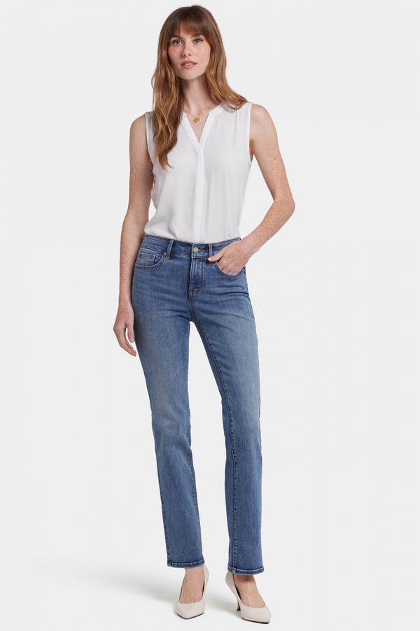 Marilyn Straight Jeans In Cool Embrace® Denim | Majorca Bay | Pants | NYDJ