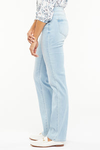 Marilyn Straight Jeans Light Blue Premium Denim | Northstar | Denim | NYDJ