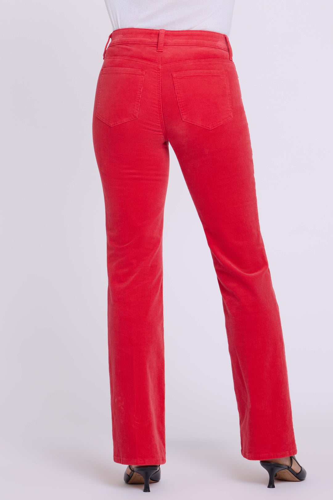 Brooklyn Bootcut Hose aus feinem Stretch-Cord | Camellia