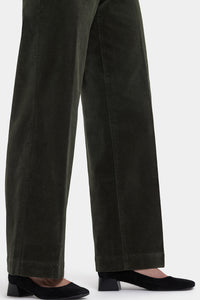 Teresa Wide Leg | Vine Leaf | Non Denim | NYDJ