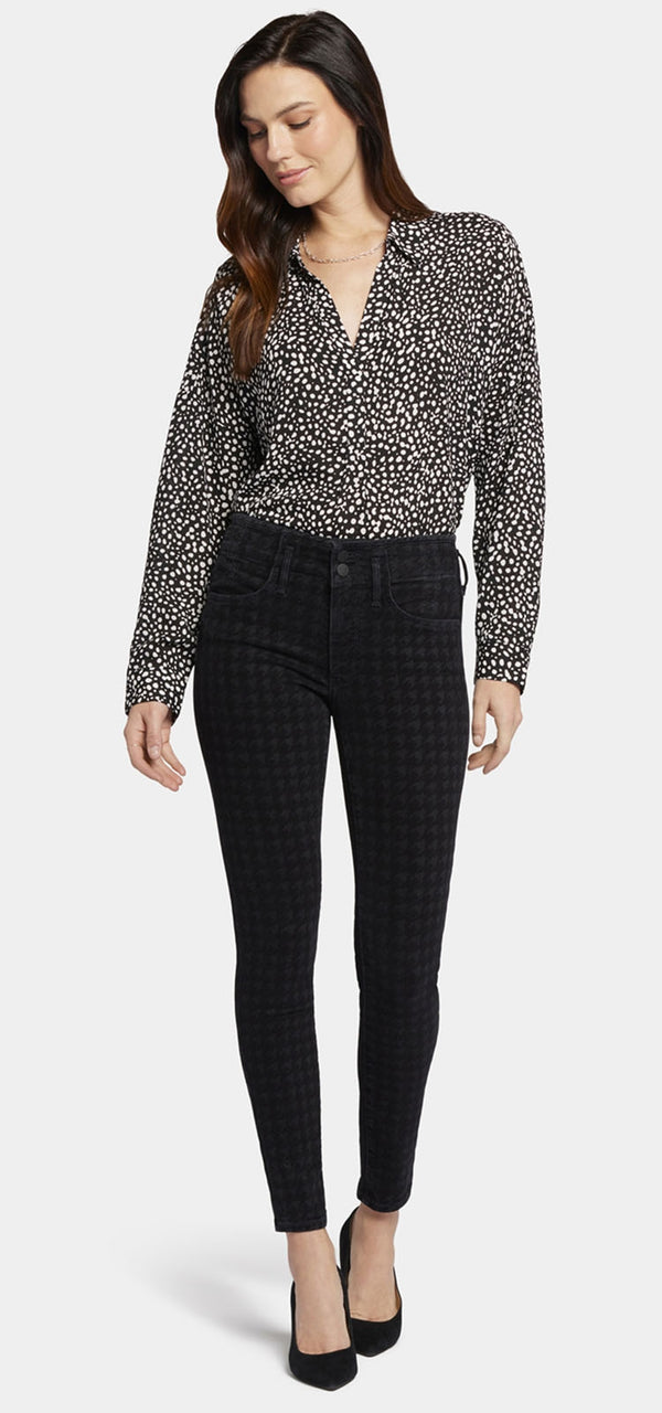 Ami Skinny Jeans Houndstooth Premium Denim | Houndstooth | Pants | NYDJ