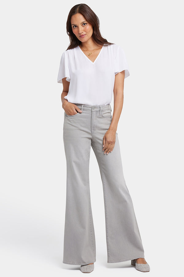 Mia Palazzo Jeans With High Rise | Grenada Mist | Pants | NYDJ