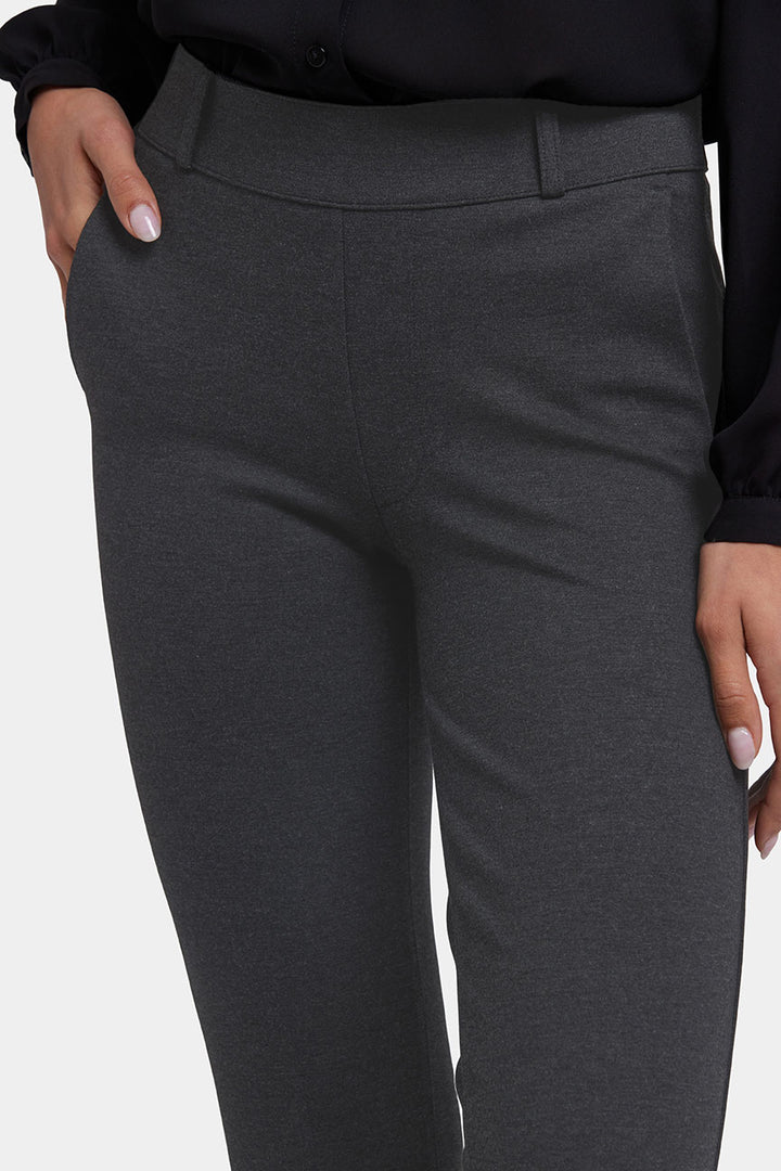 Flare Pull-On Sculpt-Her™ Hose | Charcoal Heather