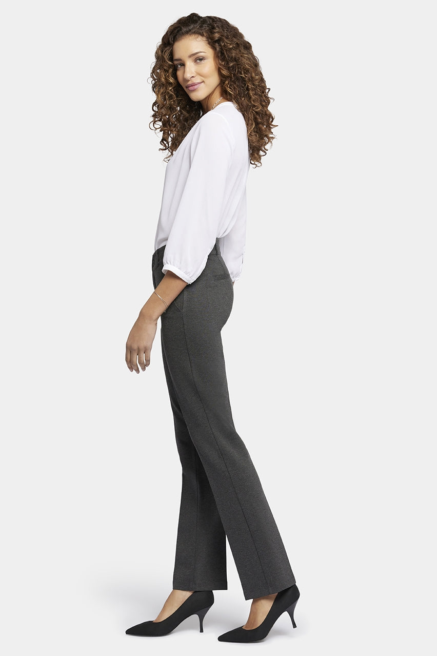 Classic Sculpt-Her™ Trouser Black | Charcoal Heather | Pants | NYDJ