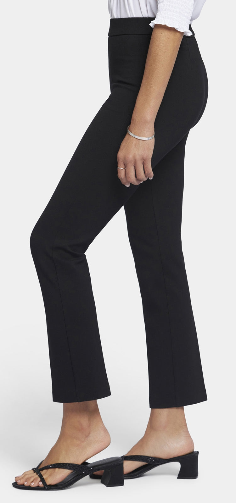 Pull-On Slim Ankle Trouser Pants Sculpt-Her™ Collection | Black | Pants | NYDJ