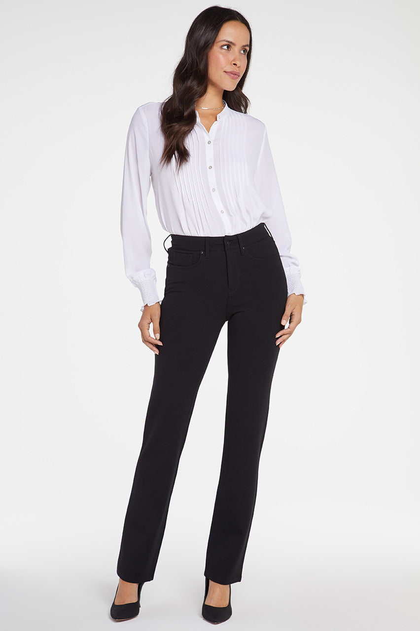 Marilyn Straight Pants Sculpt-Her™ Collection | Black | Pants | NYDJ