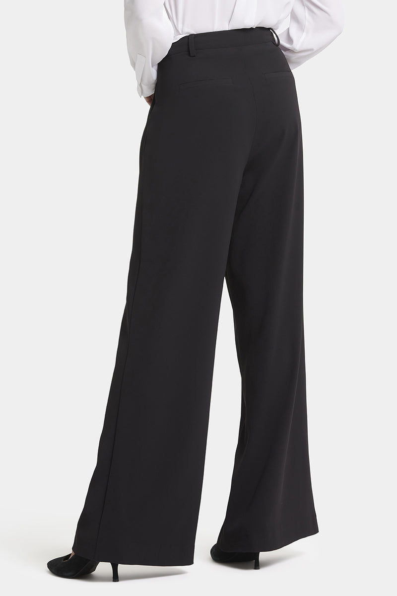 Wide Leg Trouser Black | Black | Trouser | NYDJ