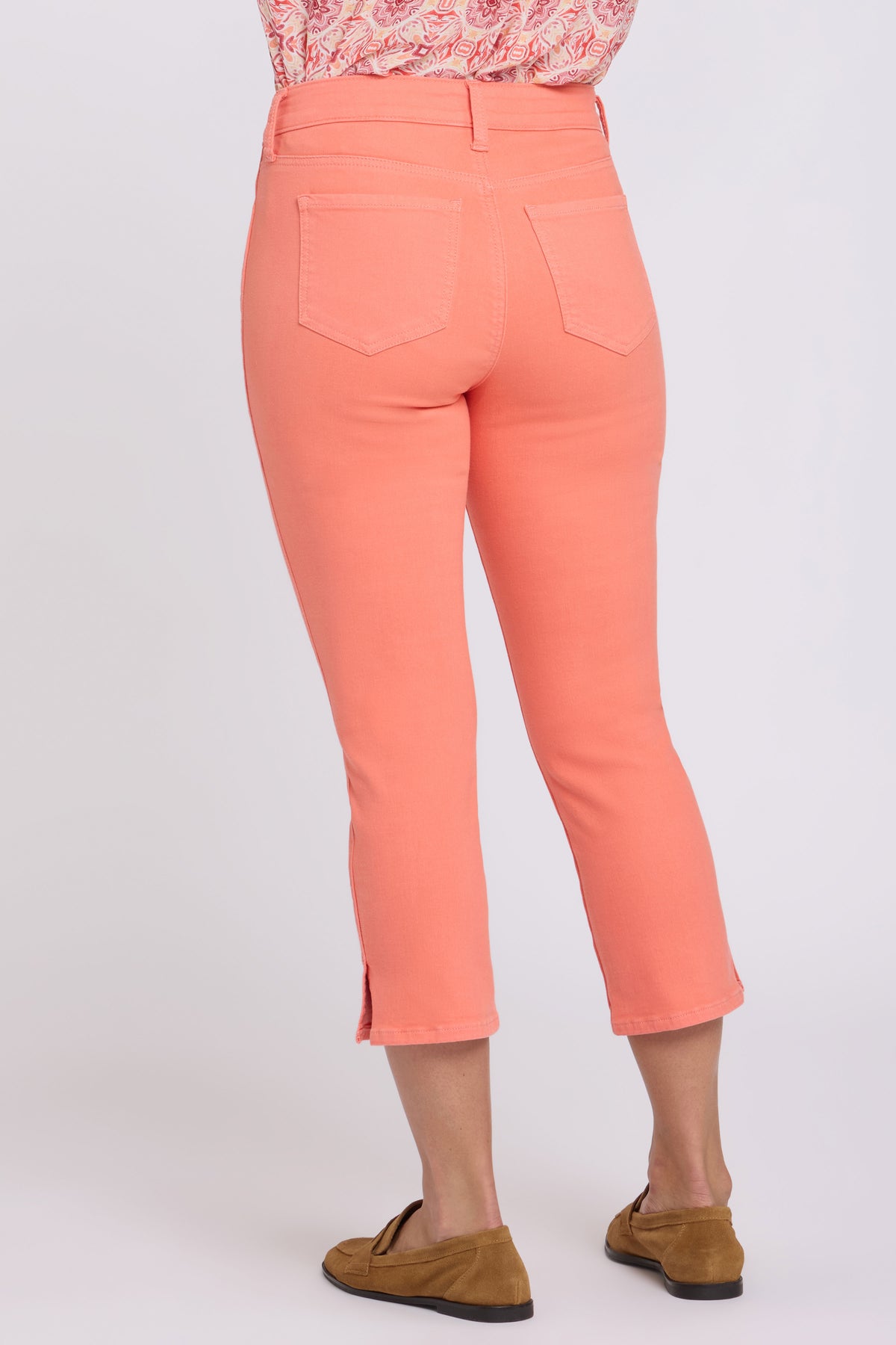 Chloe Capri Jeans In Cool Embrace® Denim | Peachiness | Denim | NYDJ