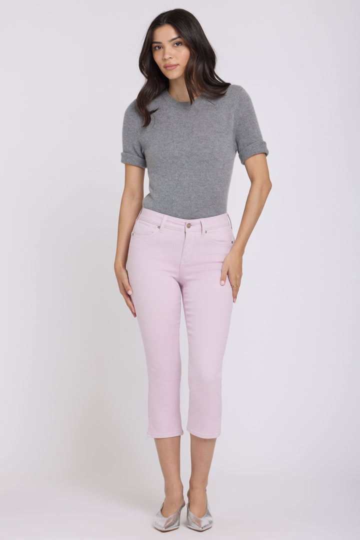 Chloe Capri Jeans In Cool Embrace® Denim | Light Lilac