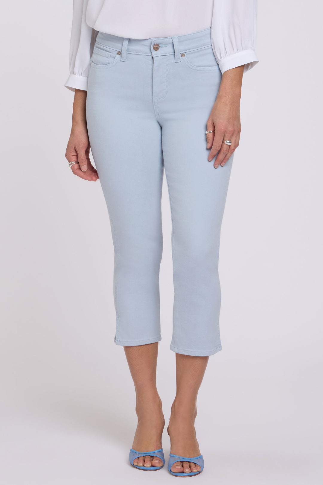 Chloe Capri Jeans In Cool Embrace® Denim | Blue Clover