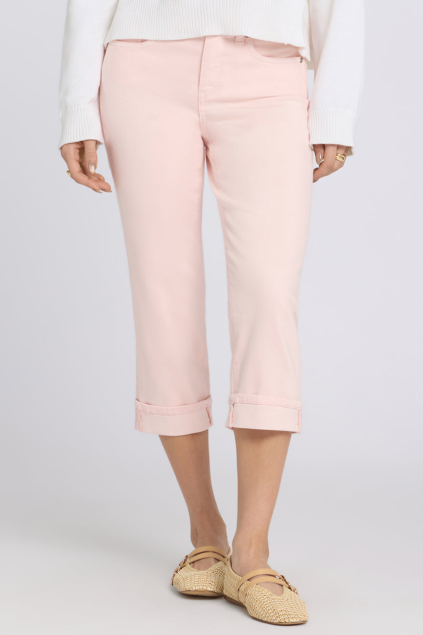 Marilyn Straight Crop Jeans In Cool Embrace® Denim | Pink Dogwood