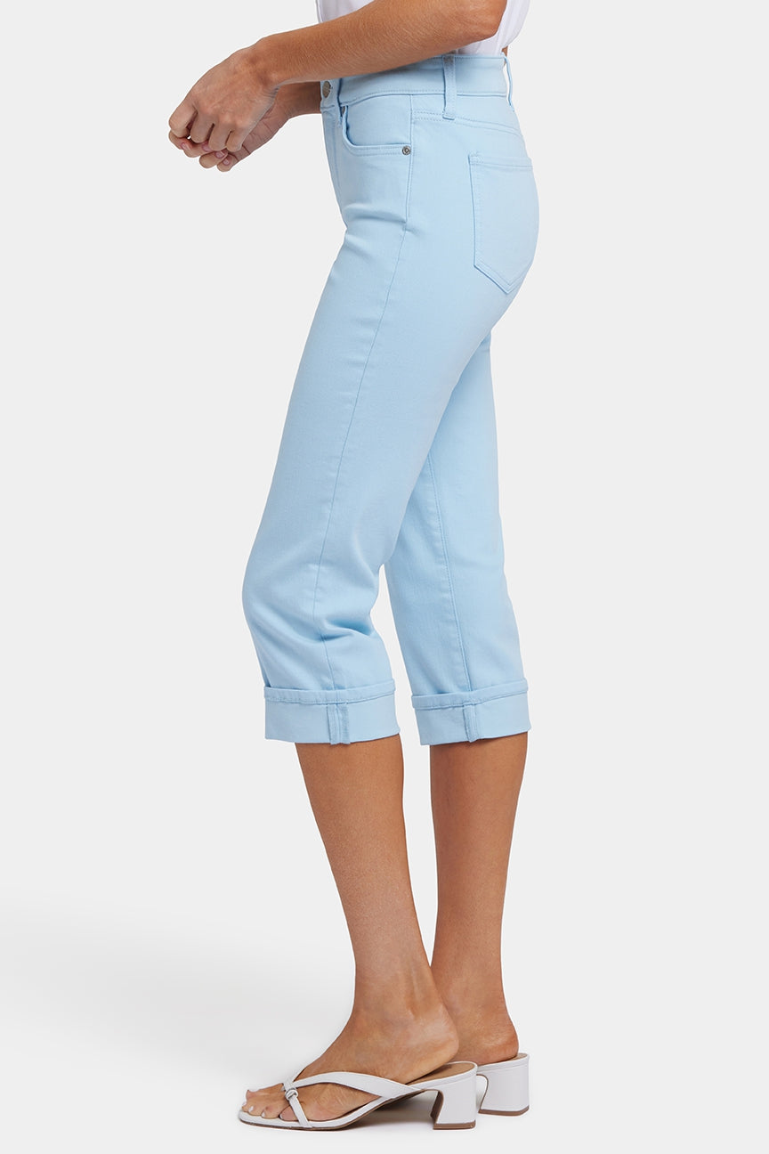 Marilyn Straight Crop Jeans In Cool Embrace® Denim | Aquatic | Pants | NYDJ