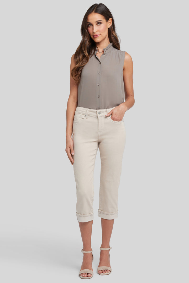 Marilyn Straight Crop Jeans In Cool Embrace® Denim | Feather