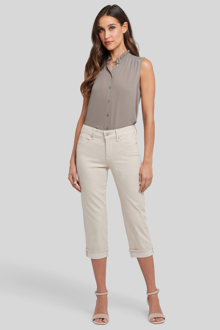 Marilyn Straight Crop Jeans In Cool Embrace® Denim | Feather
