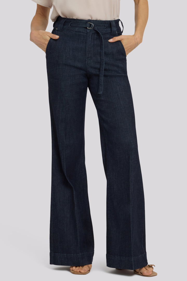 Mia Palazzo Jeans With High Rise | Rinse | Denim | NYDJ