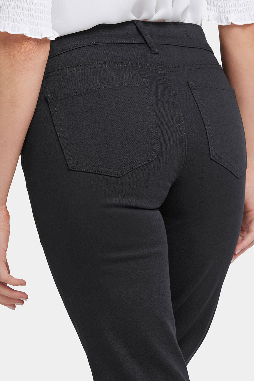 Marilyn Straight Ankle Jeans | Black | Denim | NYDJ