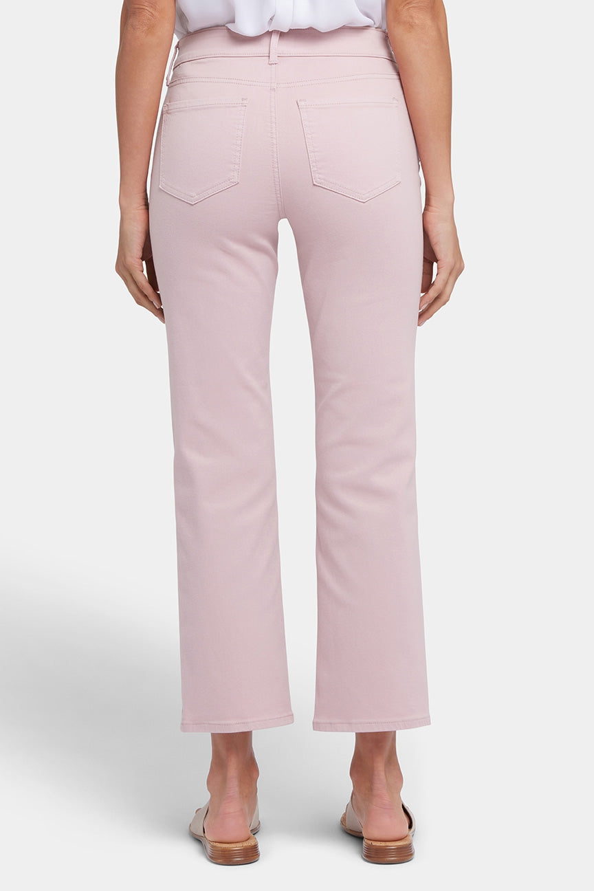 Marilyn Straight Ankle Jeans | Pale Mauve | Denim | NYDJ