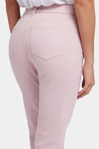 Marilyn Straight Ankle Jeans | Pale Mauve | Denim | NYDJ