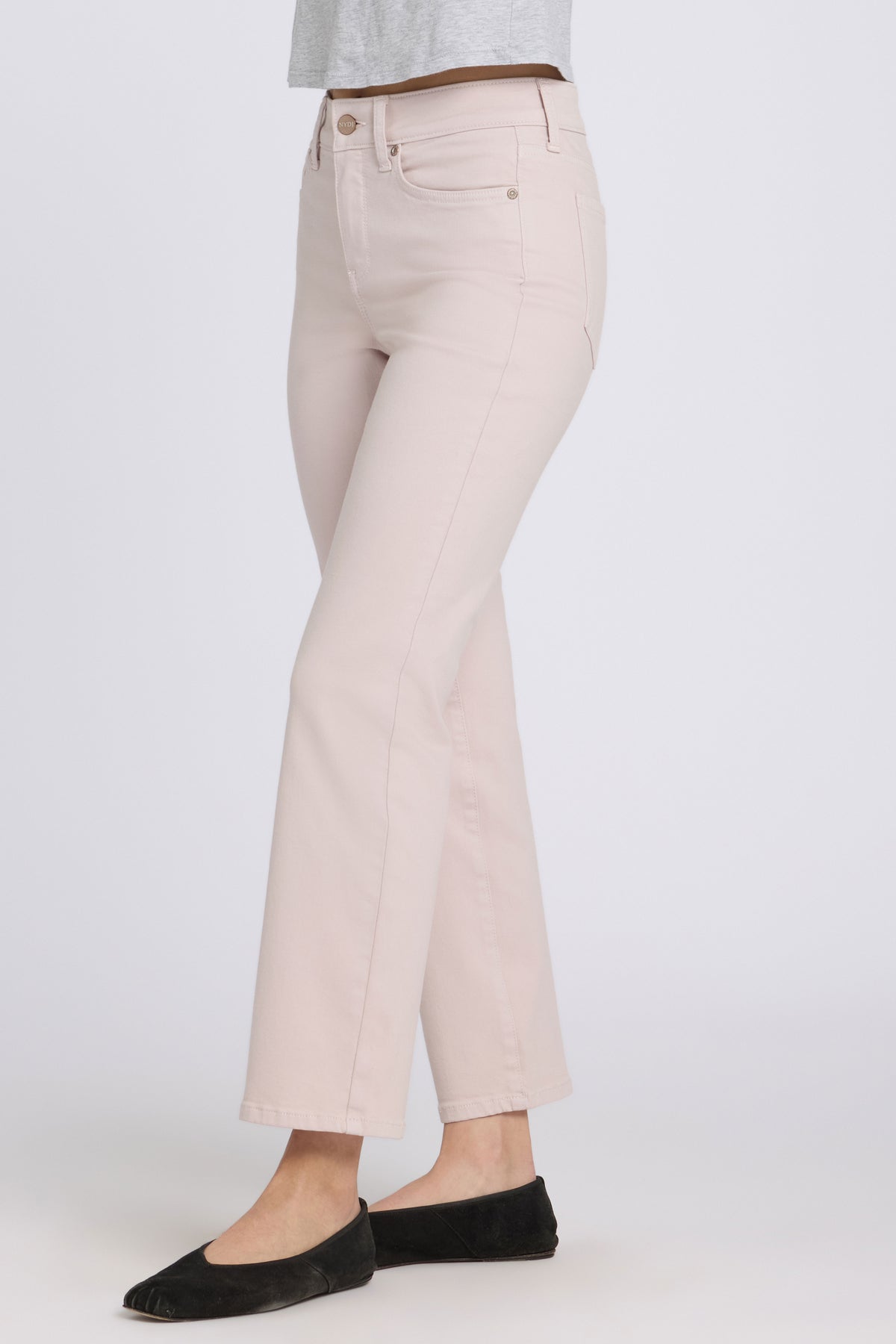 Marilyn Straight Ankle Jeans | Rock Flower | Denim | NYDJ