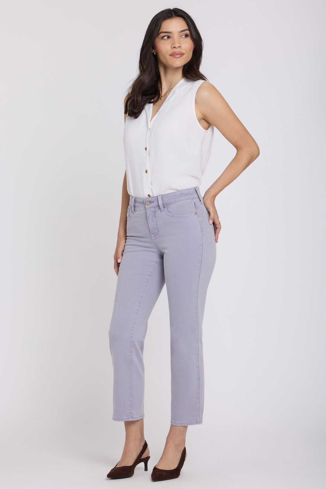 Marilyn Straight Ankle Jeans | Vintage La Vender | Denim | NYDJ