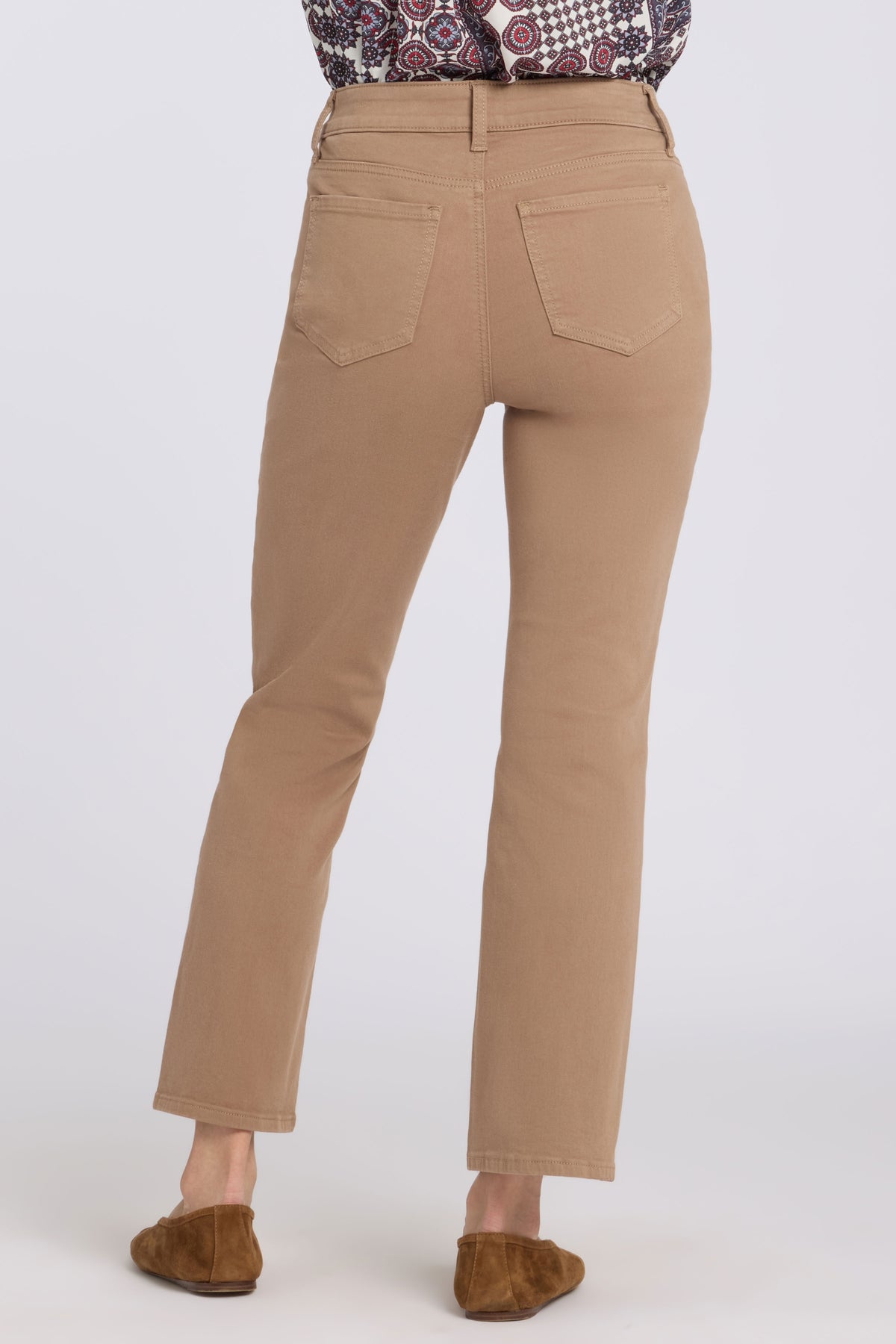 Marilyn Straight Ankle Jeans | Toasted Coconut | Denim | NYDJ