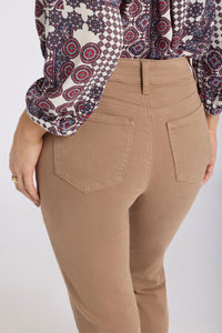 Marilyn Straight Ankle Jeans | Toasted Coconut | Denim | NYDJ