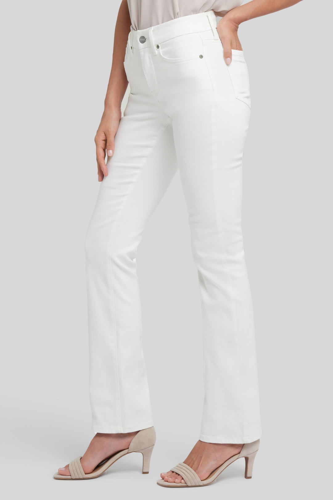 Waist-Match™ Marilyn Straight Jeans | Optic White | Pants | NYDJ