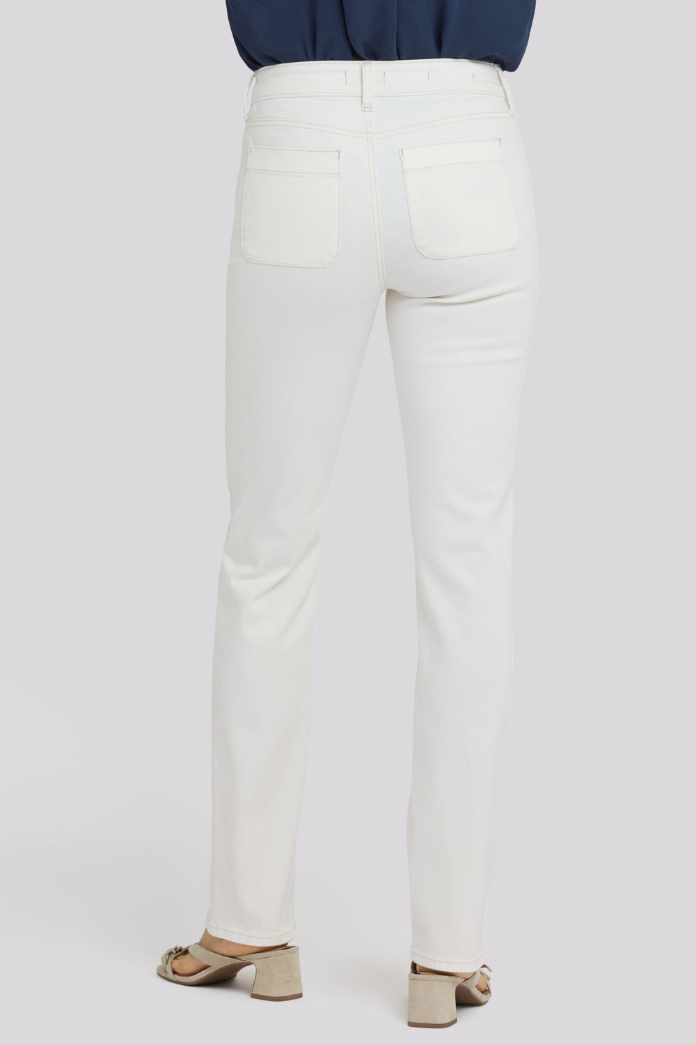 Marilyn Straight Jeans | Vintage White | Denim | NYDJ