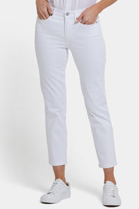 Sheri Slim Ankle Jeans | Optic White | Pants | NYDJ