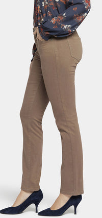 Sheri Slim Jeans Brown Coloured Denim | Incense | Pants | NYDJ