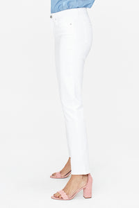 Sheri Slim Jeans White Coloured Denim | Optic White | Pants | NYDJ