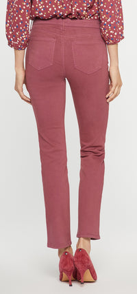 Sheri Slim Jeans Red Premium Denim | Husk | Pants | NYDJ