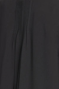 Sleeveless Pintuck Blouse | Black | Top | NYDJ