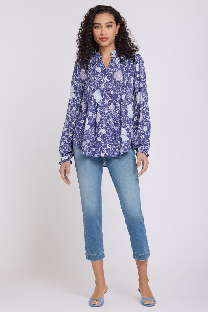 Pleated Front Tunic | Poppy&