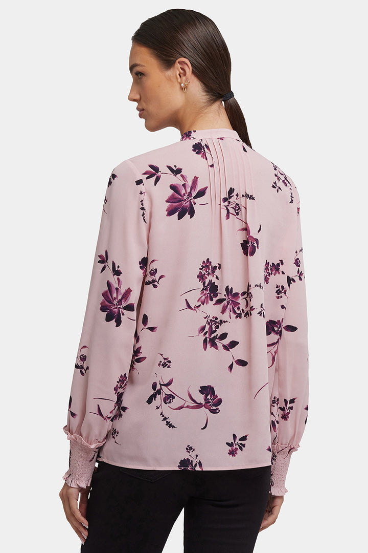 Pleated Peasant Blouse | Petite Palais