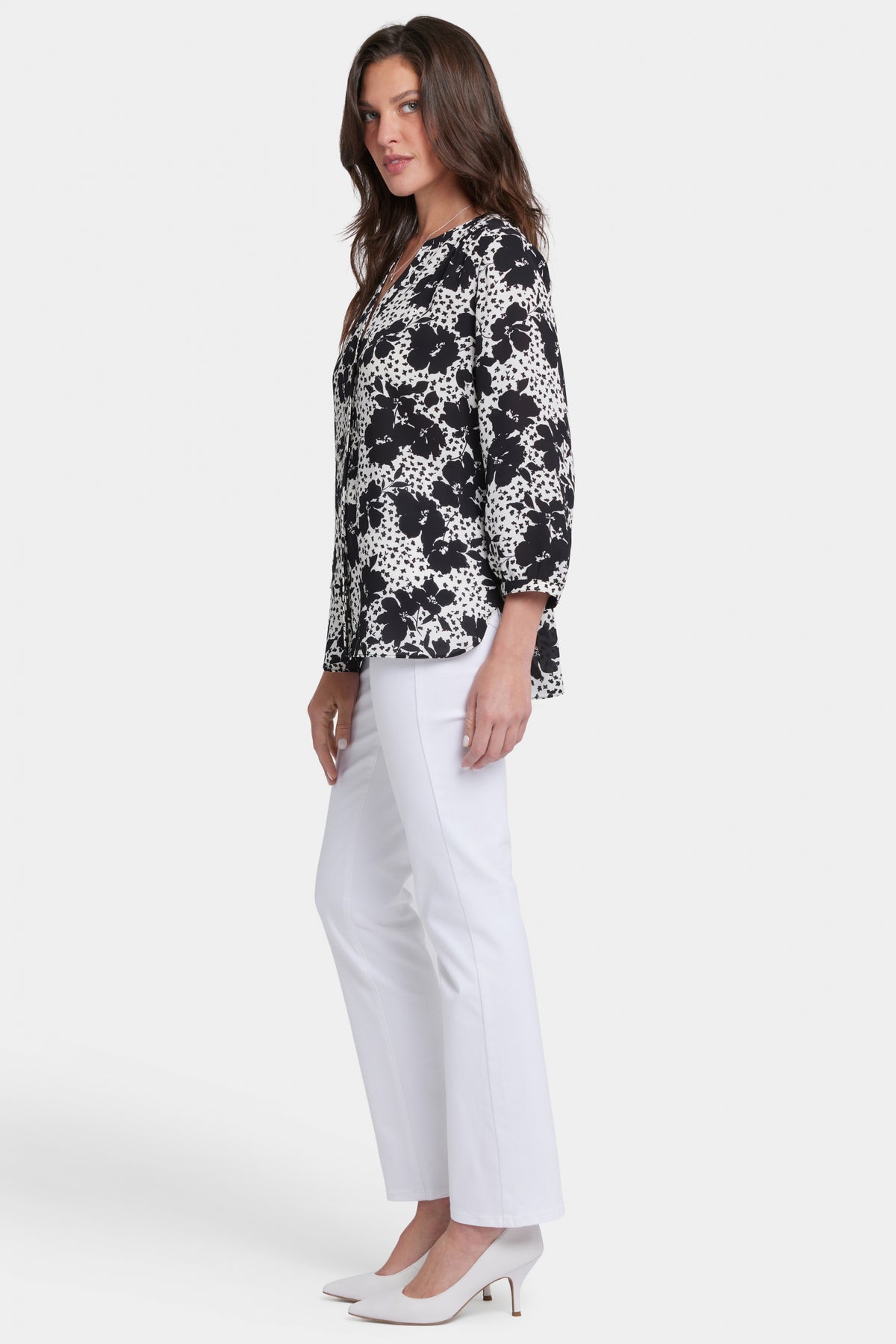 Pintuck Blouse | Lauroeta | Blouse | NYDJ