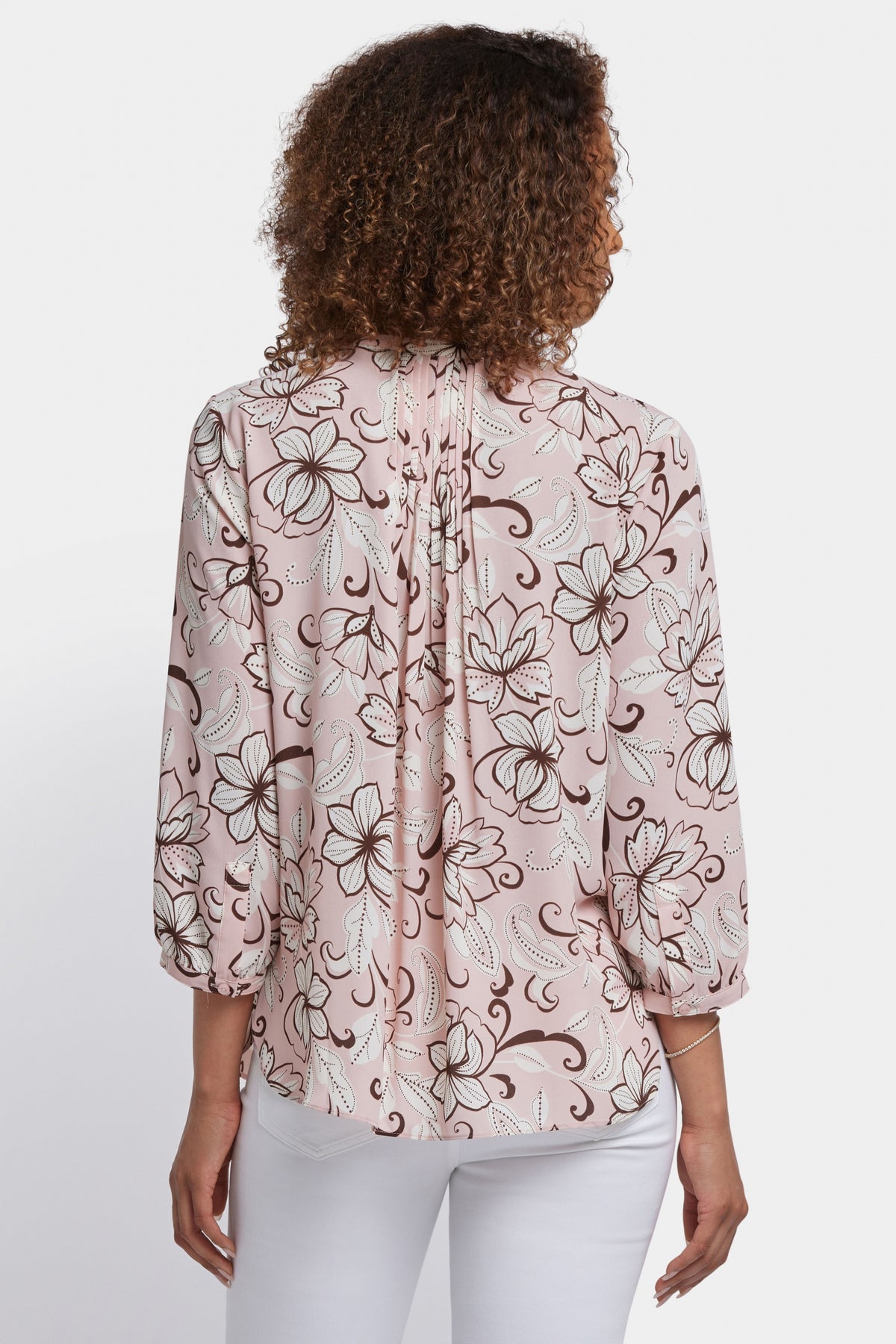 Pintuck Blouse | Zara Terraza | Blouse | NYDJ