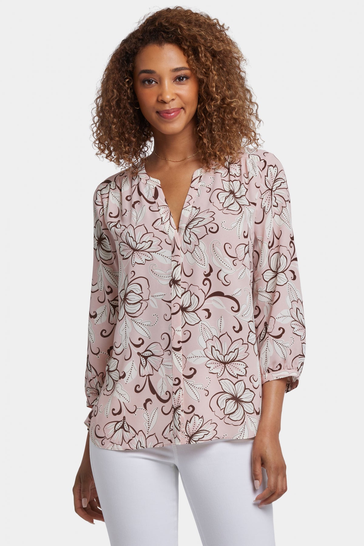 Pintuck Blouse | Zara Terraza | Blouse | NYDJ