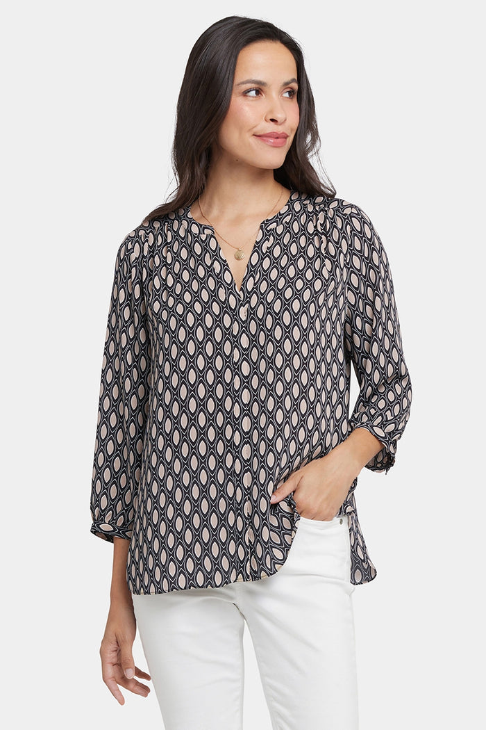 Pintuck Blouse | Roca Lissa | Blouse | NYDJ