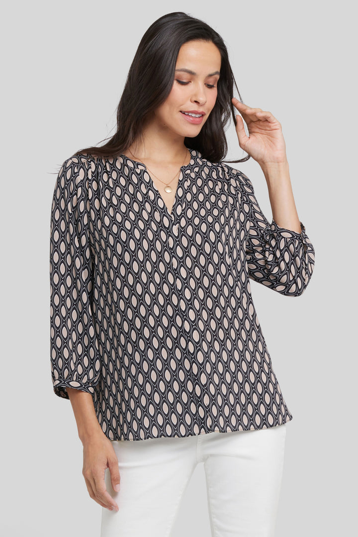 Pintuck Blouse | Roca Lissa