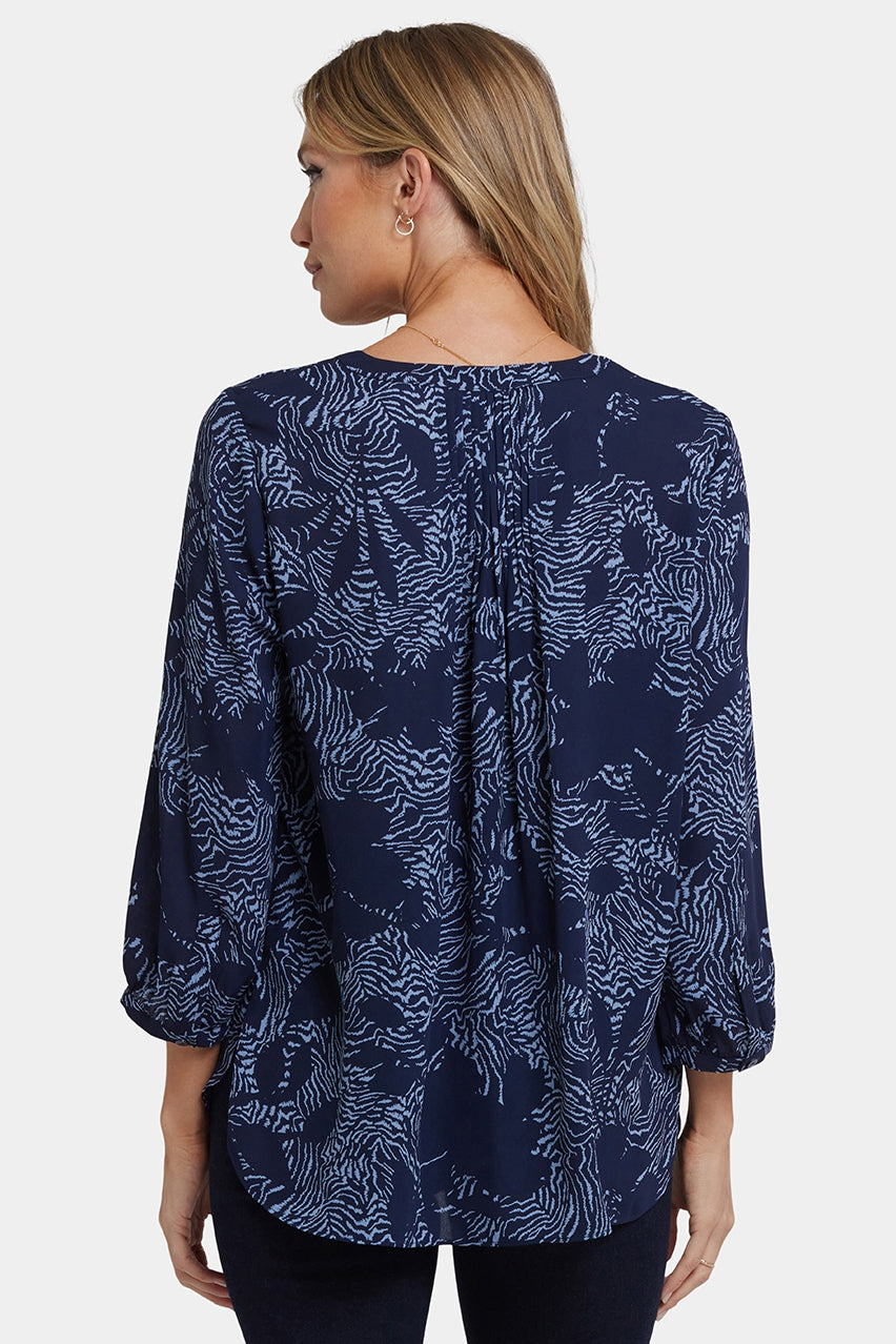 Pintuck Blouse | Manuela Reina | Blouse | NYDJ